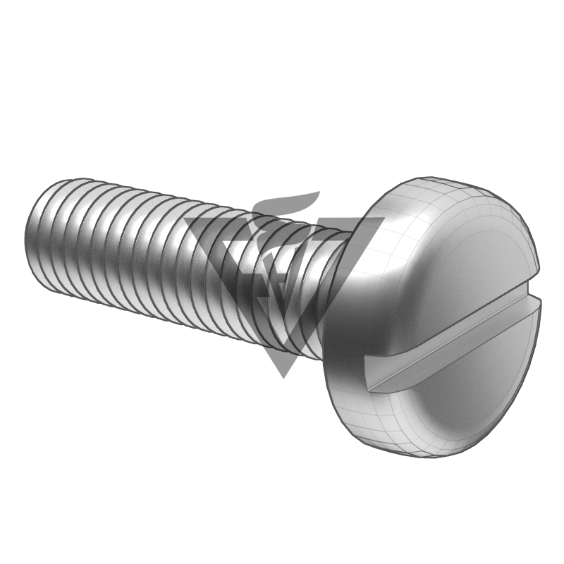 Slotted pan head screws